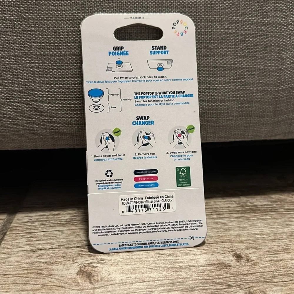 Transparent popsocket new - Picture 2 of 3